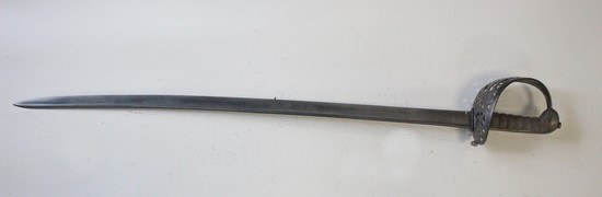 SABRE D'OFFICIER suisse ou britannique,