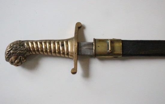 GLAIVE BAVAROIS D'ARTILLERIE MODELE 1892