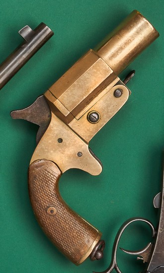PISTOLET LANCE-FUSÉE FRANÇAIS, modèle 19...
