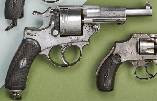 REVOLVER D'ORDONNANCE modèle 1873 S 1881,...