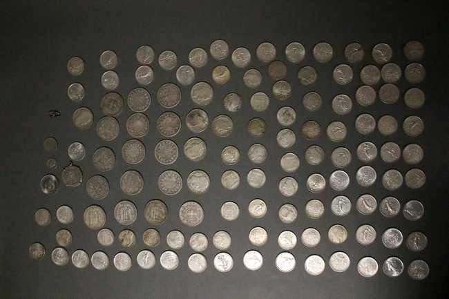 LOT DE PIECES en argent :