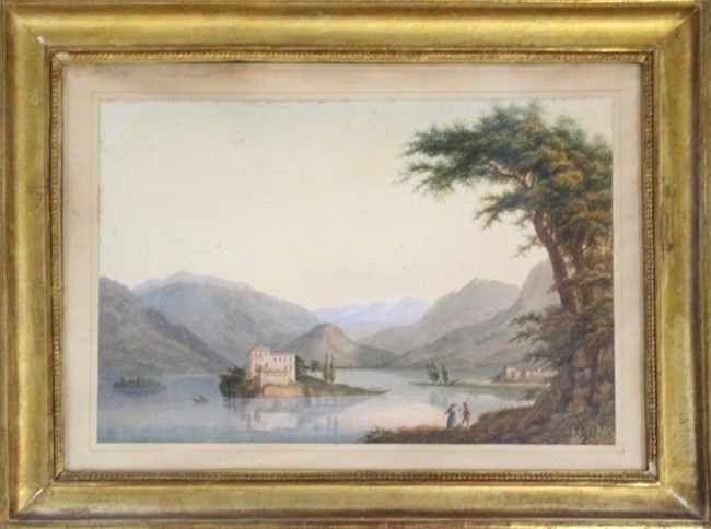 Ecole d'Italie du Nord vers 1800