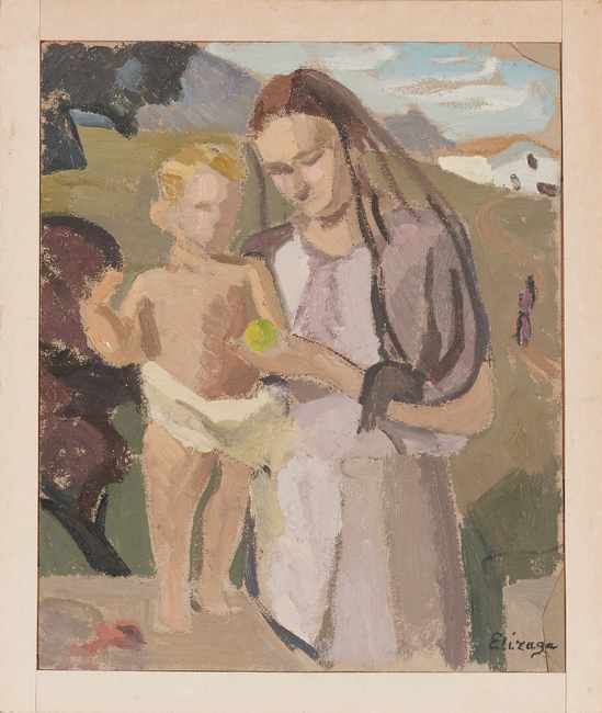 Hélène ELISSAGUE dite ELIZAGA (1896-1981...
