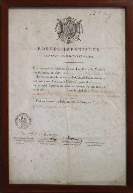 [URRUGNE] - Postes Impériales, 1808