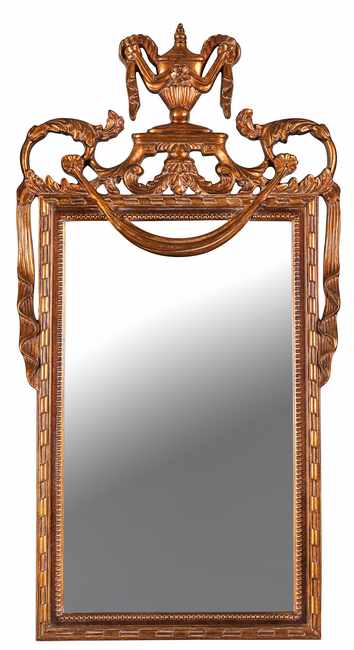 MIROIR rectangulaire à bords biseautés en...