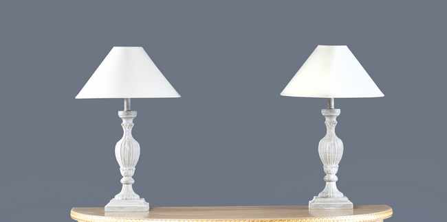 PAIRE DE LAMPES DE TABLE de forme balustre...