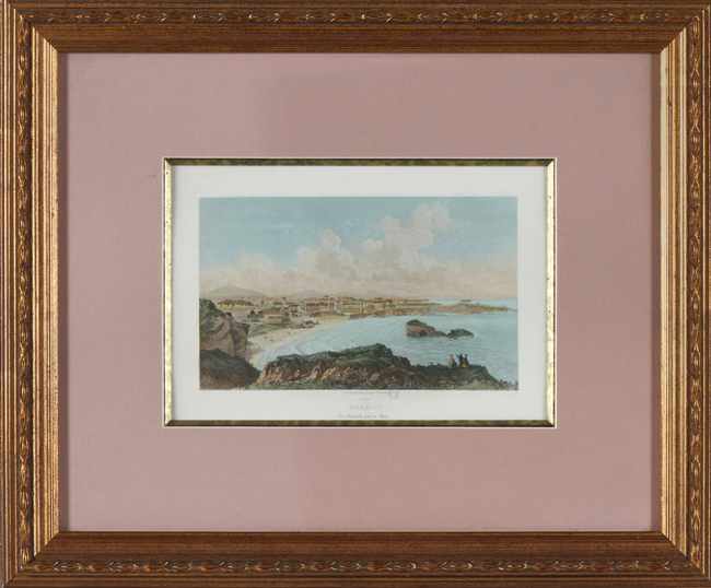 DEUX REPRODUCTIONS en couleurs d'après la...