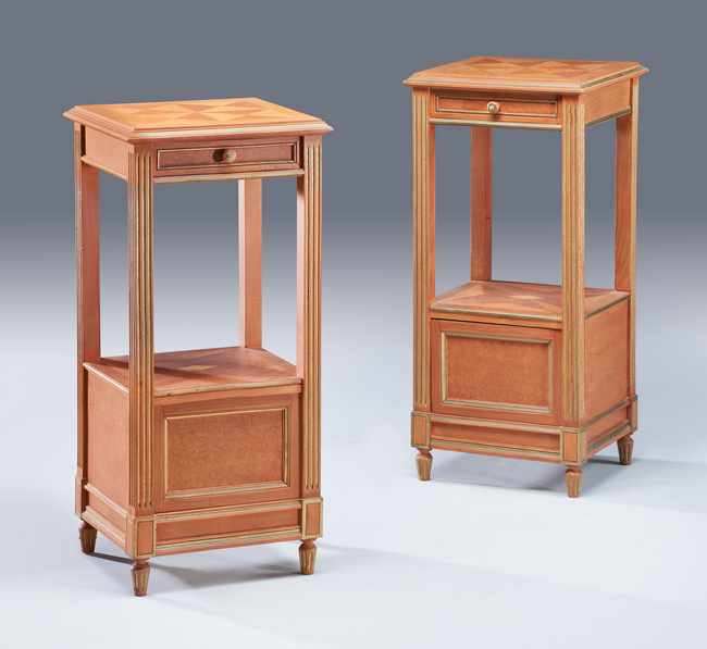 PAIRE DE TABLES DE CHEVET rectangulaires...