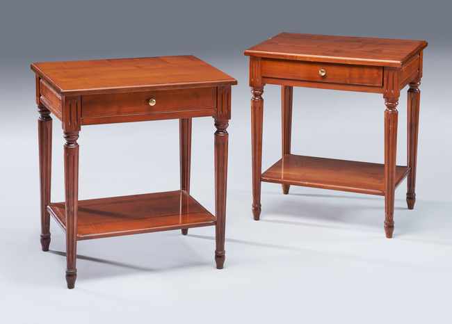 PAIRE DE TABLES DE CHEVET rectangulaires...