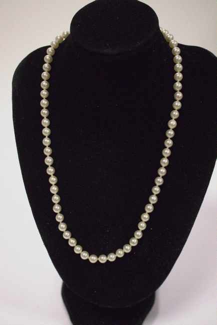 COLLIER RAS-DE-COU en perles de culture et...
