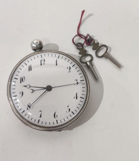GRANDE MONTRE-CHRONOMETRE à cadran émaillé...