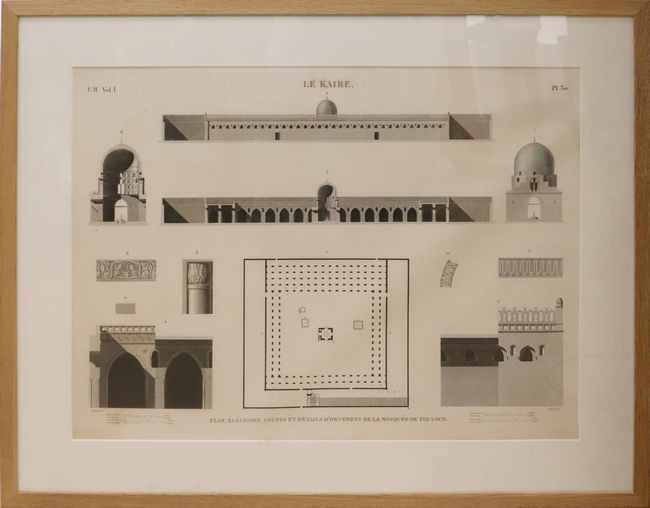 [DESCRIPTION DE L'EGYPTE] - Le Kaire - Plan,...