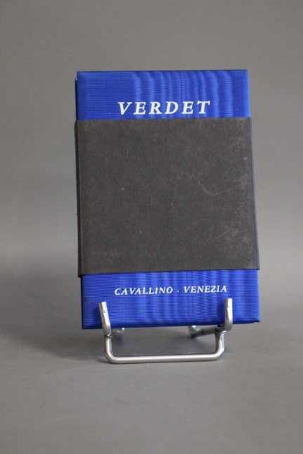 VERDET (A.), Formes et Paroles, ed. Cavallino,...