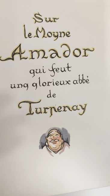 H. de BALZAC, Sur le Moyne Amador qui feut...