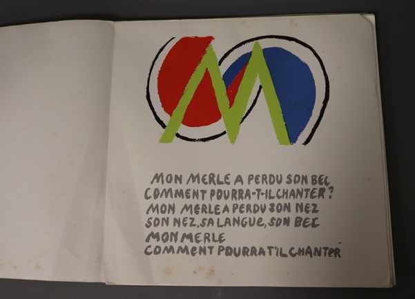 [DELAUNAY Sonia], DAMASE (Jacques), L'Alphabet...