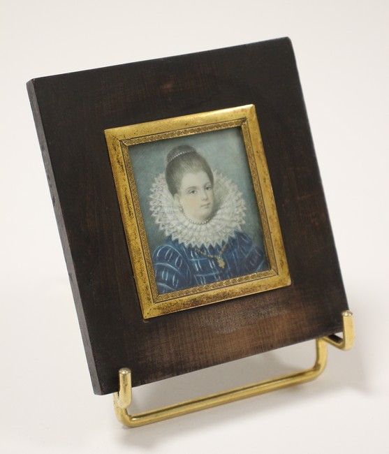 PLAQUE DE PORCELAINE émaillée représentant...