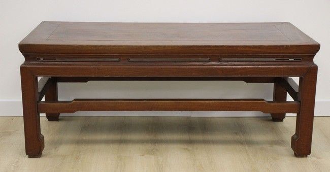 TABLE BASSE rectangulaire en bois nature...