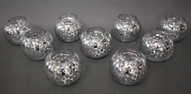 NEUF SOLIFLORES de forme boule en verre ...