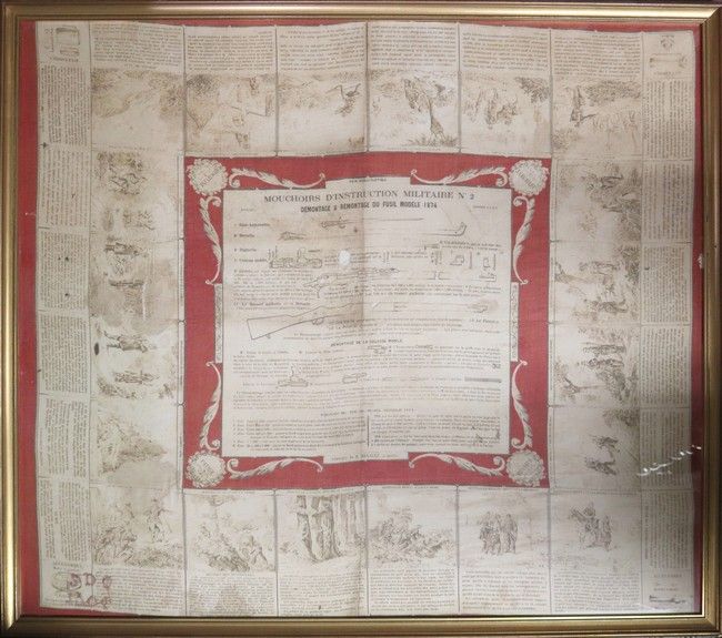 Mouchoir d'instructions militaires N°2