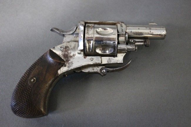 REVOLVER A BROCHE, 6 coups