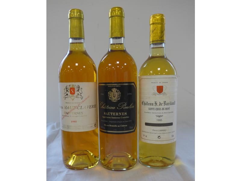 LOT DE TROIS BOUTEILLES comprenant :