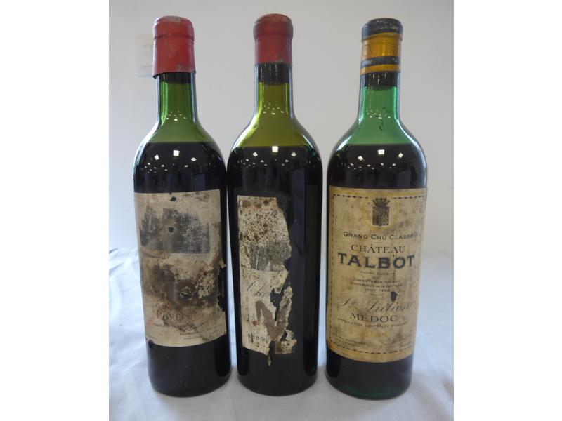 LOT DE TROIS BOUTEILLES comprenant :