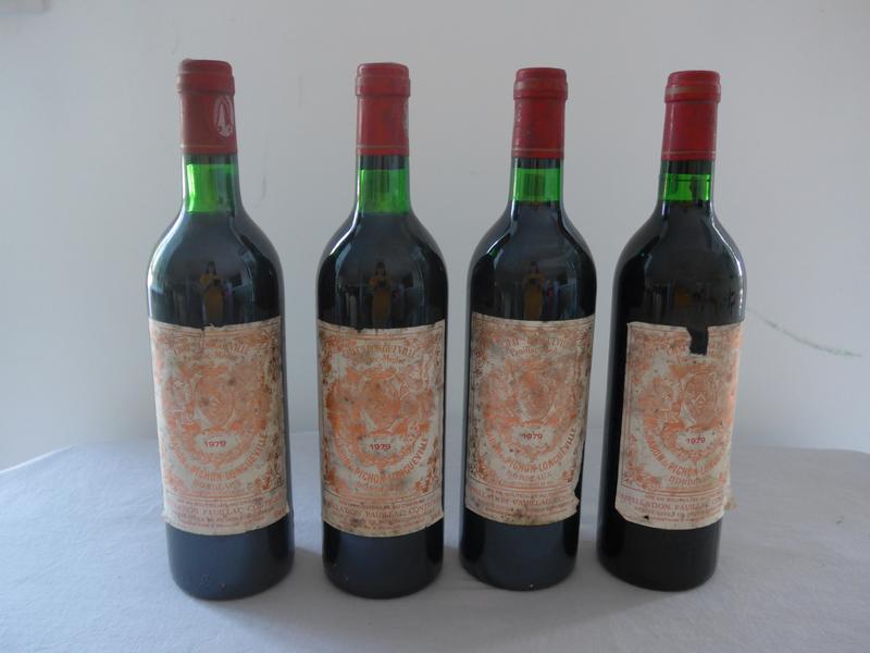4 Blles CH. PICHON LONGUEVILLE Pauillac GCC...
