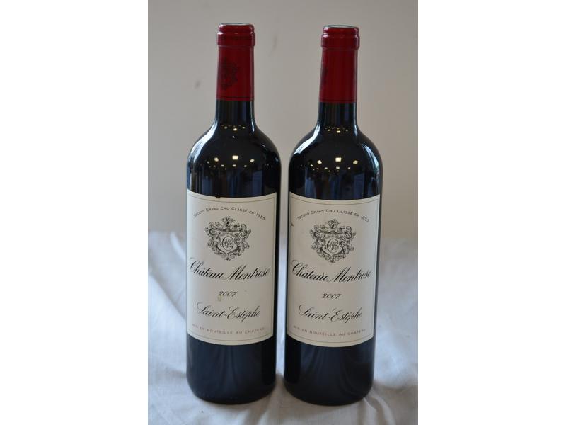 2 Blles CH MONTROSE St Estèphe GCC 2007