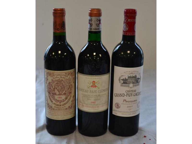 LOT DE TROIS BOUTEILLES comprenant