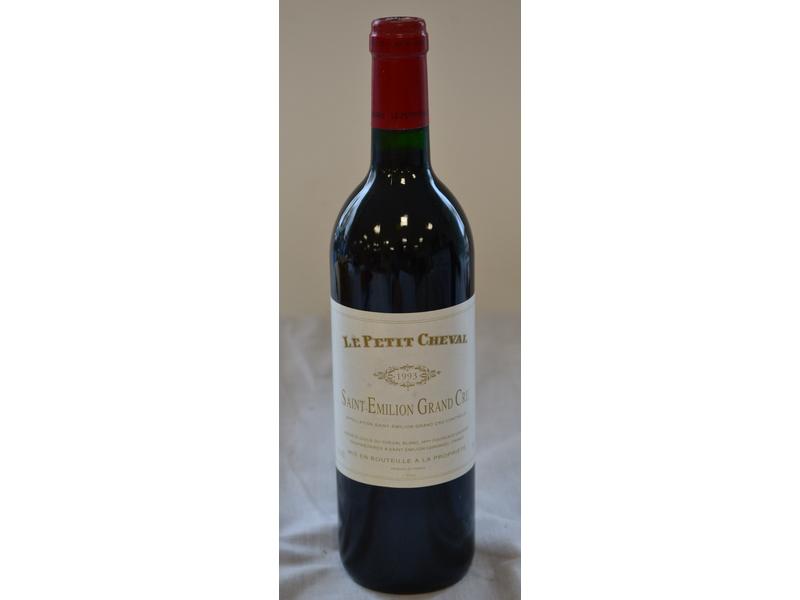 1 Blle LE PETIT CHEVAL St Emlion GC 1993