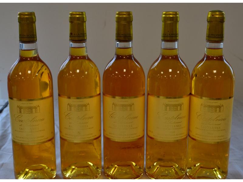 5 Blles CASTELNAU DE SUDUIRAUT Sauternes...