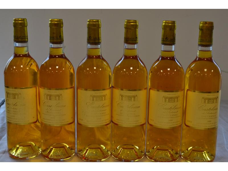6 Blles CASTELNAU DE SUDUIRAUT Sauternes...