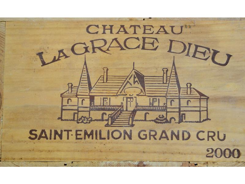 12 Blles CH. LA GRACE DIEU St Emilion GC...