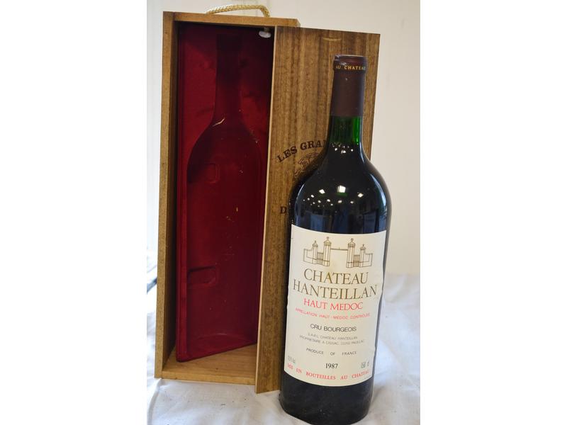 1 Mag CH. HANTEILLAN Haut Médoc CB 1987