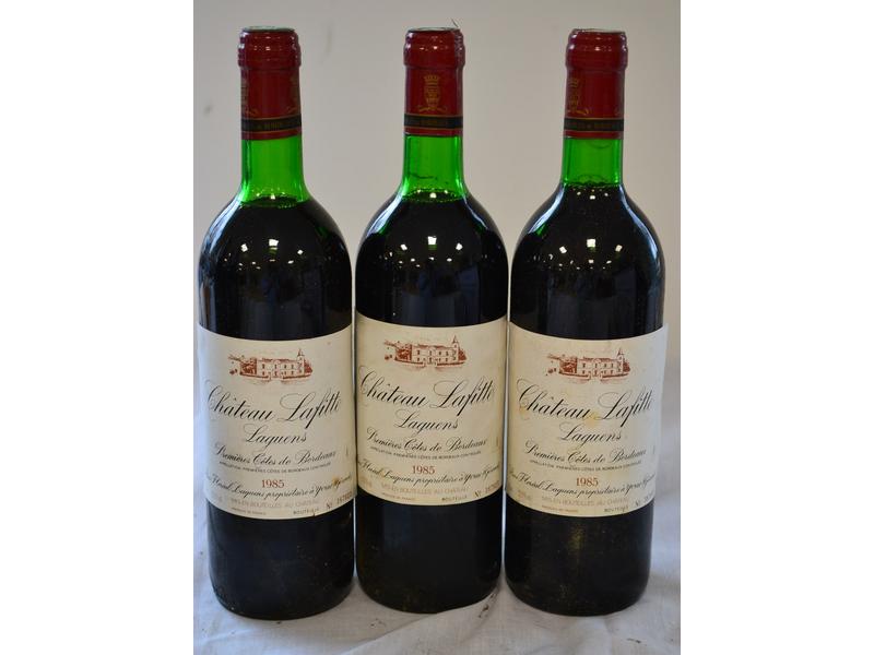 3 Blles CH. LAFITTE LAGUENS 1er cote de Bx...