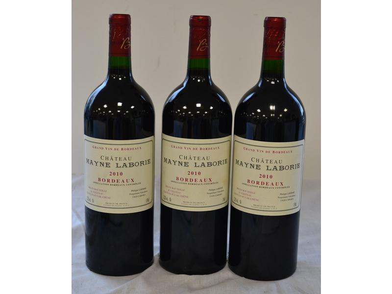 3 Mags CH. MAYNE LABORIE Bordeaux 2010