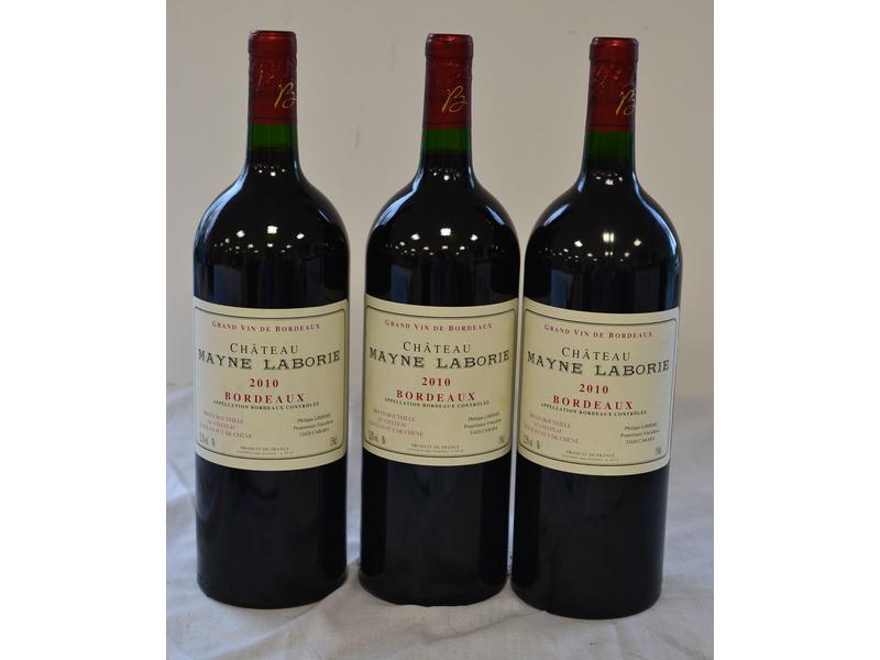 3 Mags CH. MAYNE LABORIE Bordeaux 2010