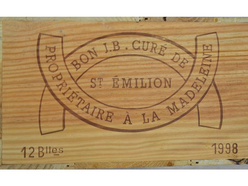 12 Blles CH. CURE BON LA MADELEINE St Emilion...