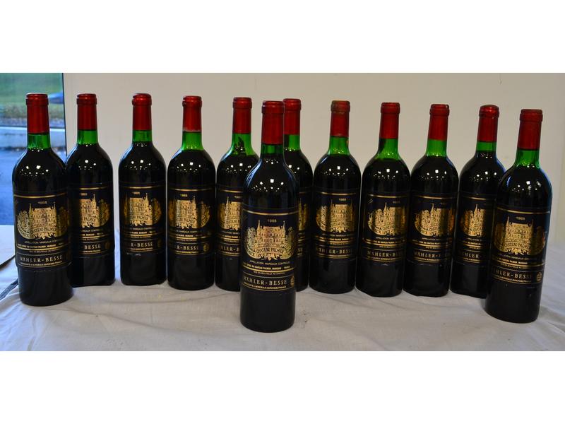 12 Blles CH. PALMER Margaux GCC 1983