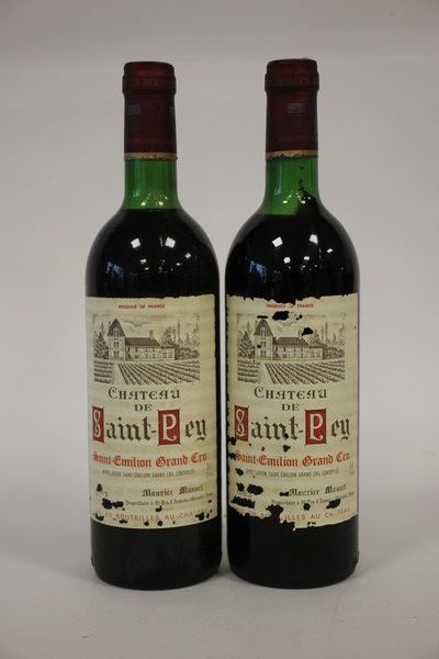 2 Blles CH. DE SAINT PEY St Emilion GC 1...