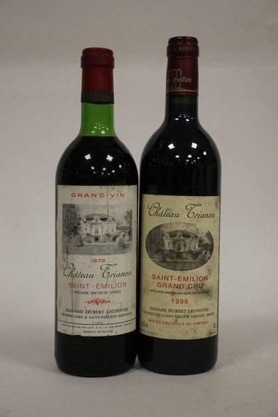 2 Blles CH. TRIANON St Emilion
