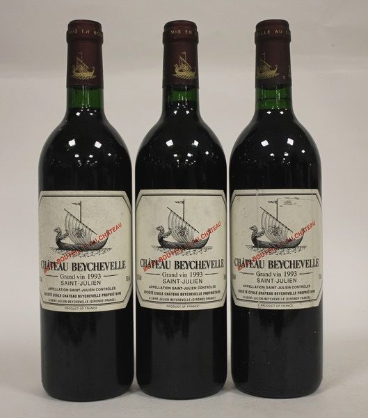 3 Blles CH. BEYCHEVELLE St Julien GCC 19...