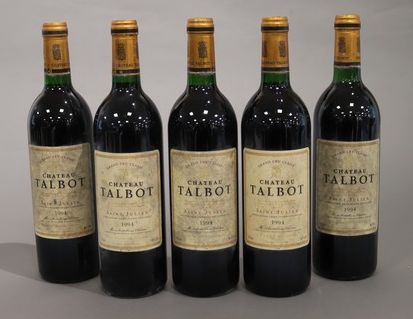 5 Blles CH. TALBOT, St Julien GCC, 1994.