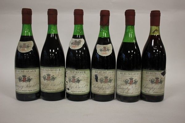 6 Blles BEAUNE-AVAUX mise Champy nég. 19...