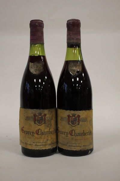 2 Blles GEVREY CHAMBERTIN mise Marcel Frécourt...
