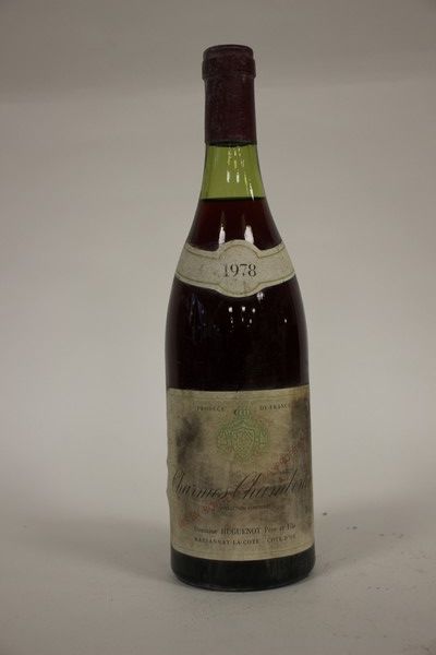 1 Blle CHARMES CHAMBERTIN mise Domaine Huguenot...