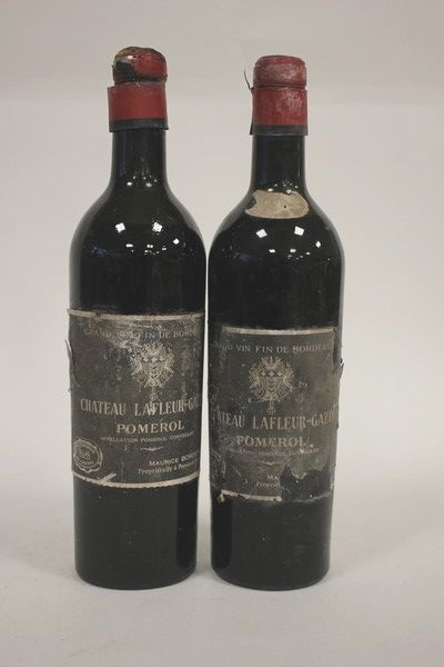 2 Blles CH. LAFLEUR GAZIN Pomerol Millésime...