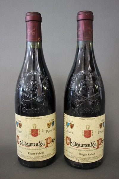 2 Blles CHATEAUNEUF-DU-PAPE, Prestige, mise...