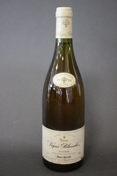 1 Blle VOUVRAY, vigne blanche, mise Marc...