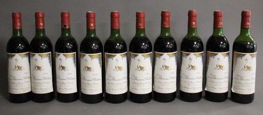 10 Blles CH. MOUTON BARONNE PHILIPPE, Pauillac...